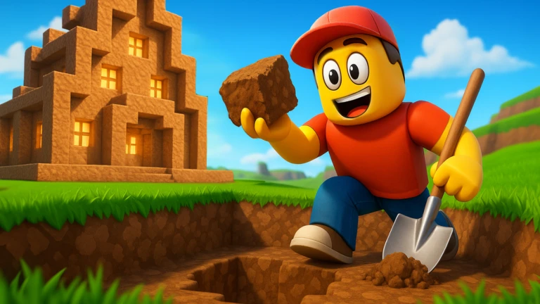 Dig To Build - Game vidio