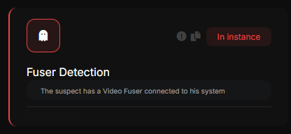 Fuser Detection screenshot
