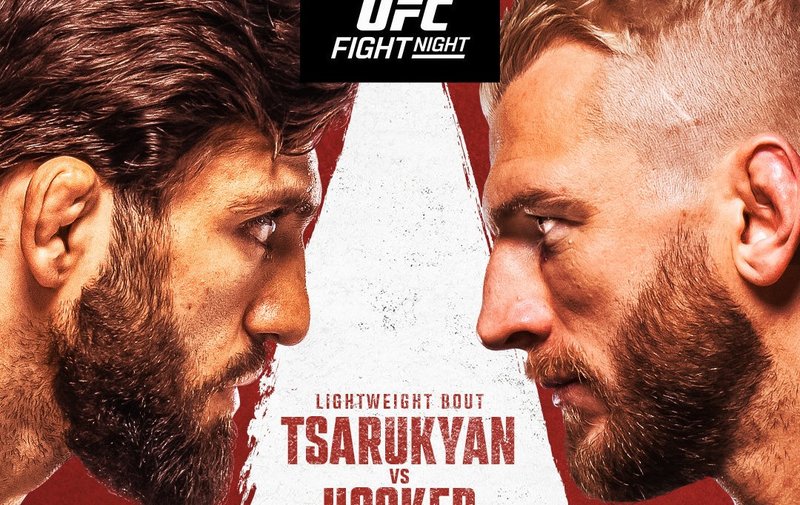 Пуснаха постера за UFC Fight Night: Царукян - Хукър