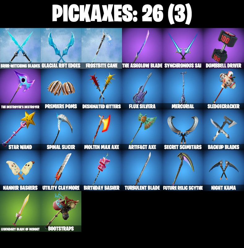 pickaxes comp