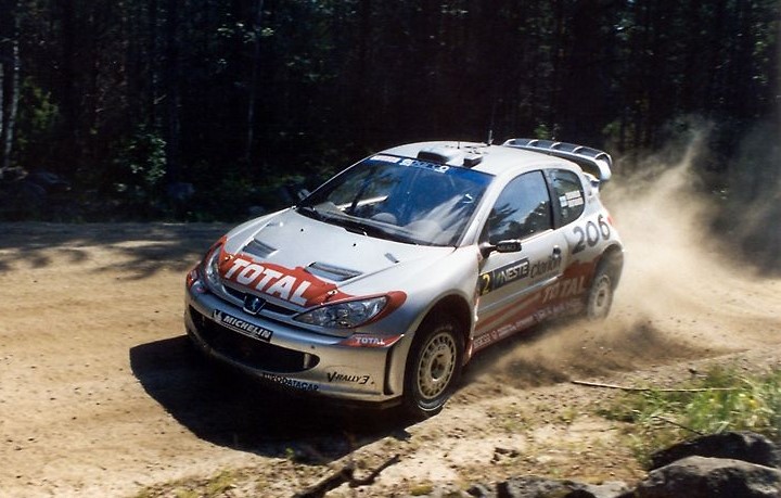 Peugeot-206WRC (2002 Gronholm КК 1, КЧ 1)