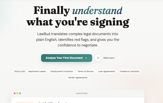 LawBud - AI Legal Assistant