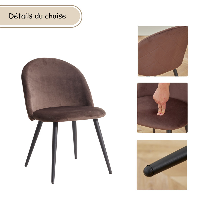 Detalles de la silla