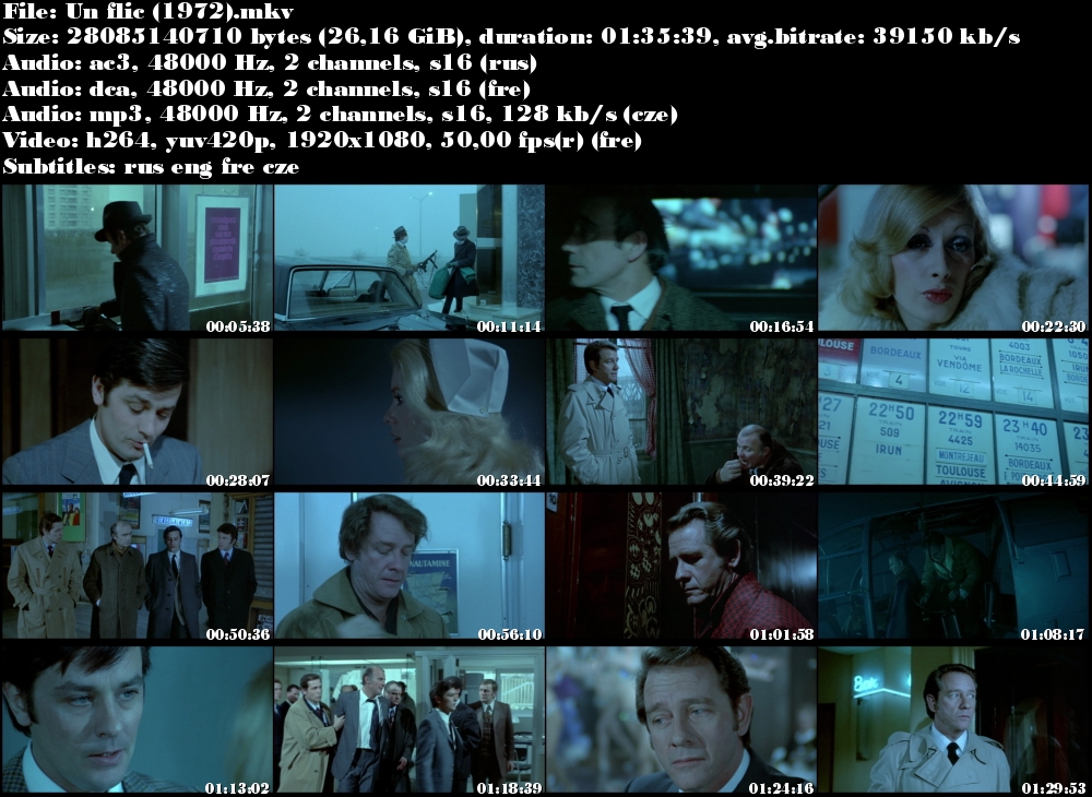 Policajt / Un flic (1972)