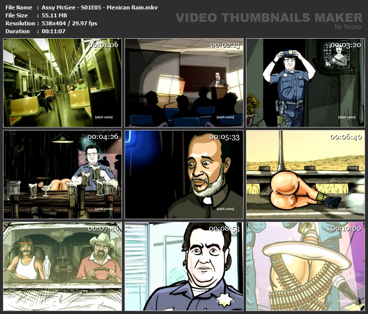 Assy McGee - S01E05 - Mexican Rain.mkv