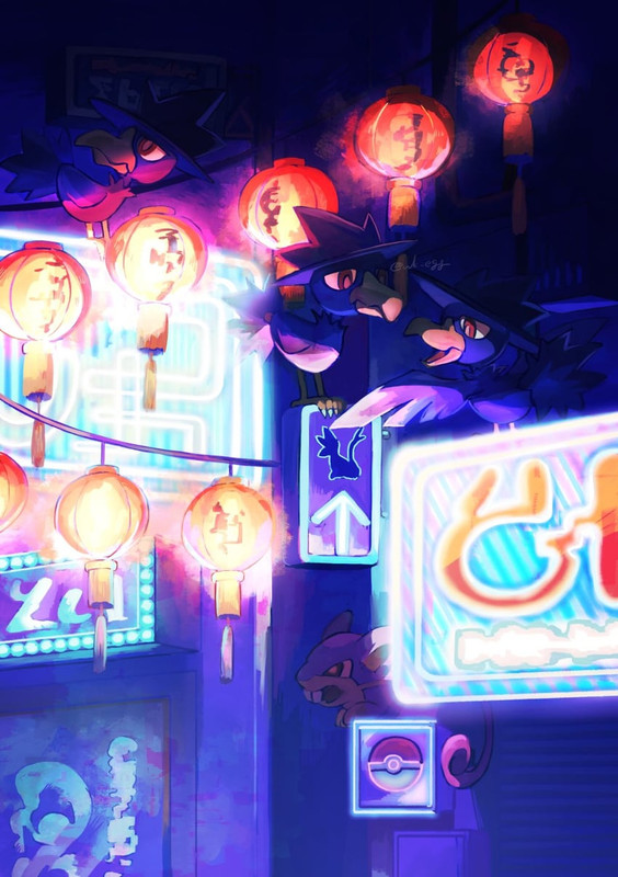 rattata-and-murkrow-pokemon-drawn-by-eko