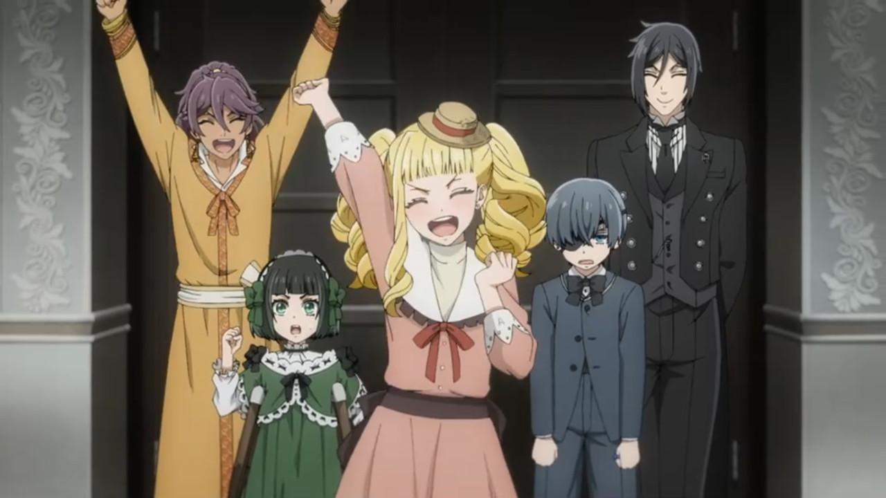 黑執事 綠之魔女篇 第13話 12 一起上課 2