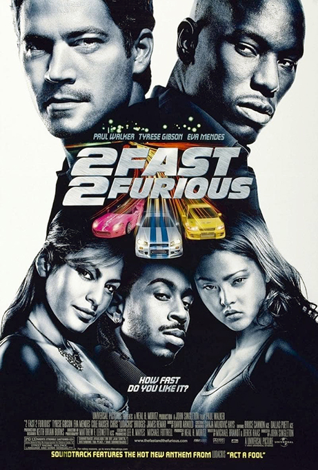 2 FAST 2 FURIOUS POST - A todo gas 2 (2 Fast 2 Furious) [2003] [Thriller, acción] [DVD9] [PAL] [Leng. ESP/ENG] [Subt. ESP/ENG]