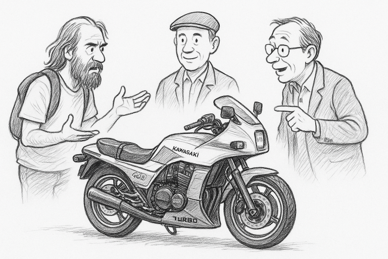 Discussion autour de la Kawasaki 750 ZX1