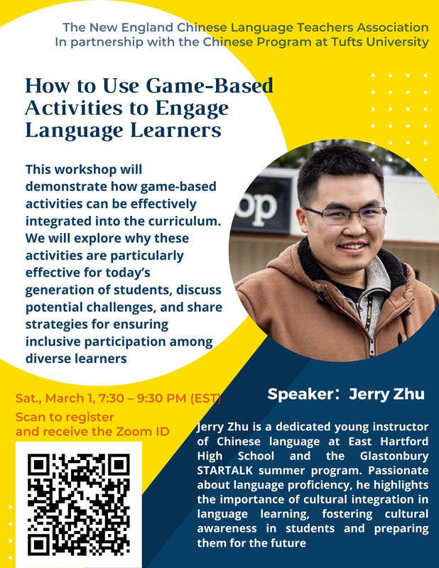 Workshop: How to Use Game-Based Activities to Engage Language Learners