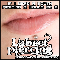 I am labret!>Take the quiz at michael-murder.neocities.org