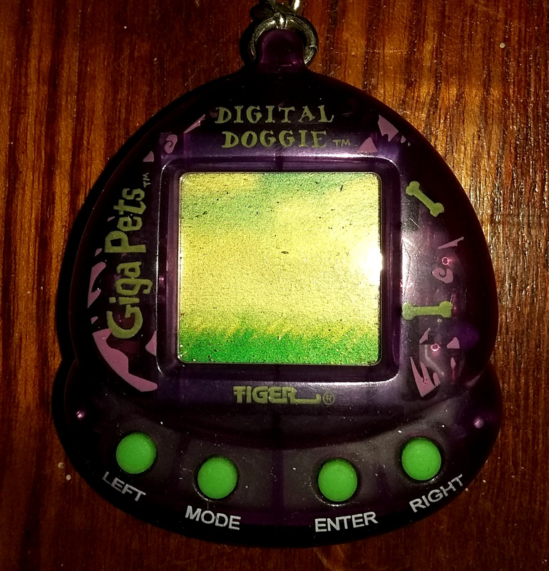 Digital Doggie (clear purple) Digital Doggie (clear purple)