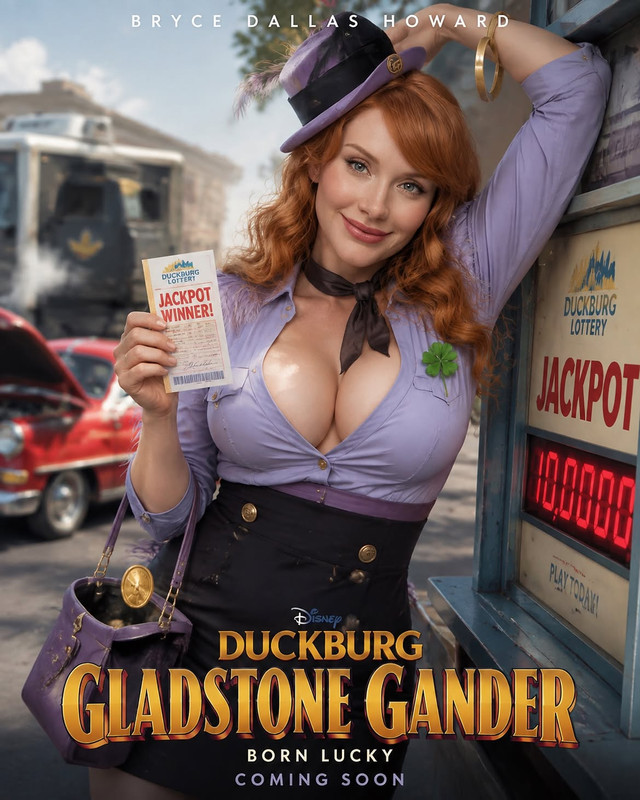 Bryce Dallas Howard Gladstone Gander