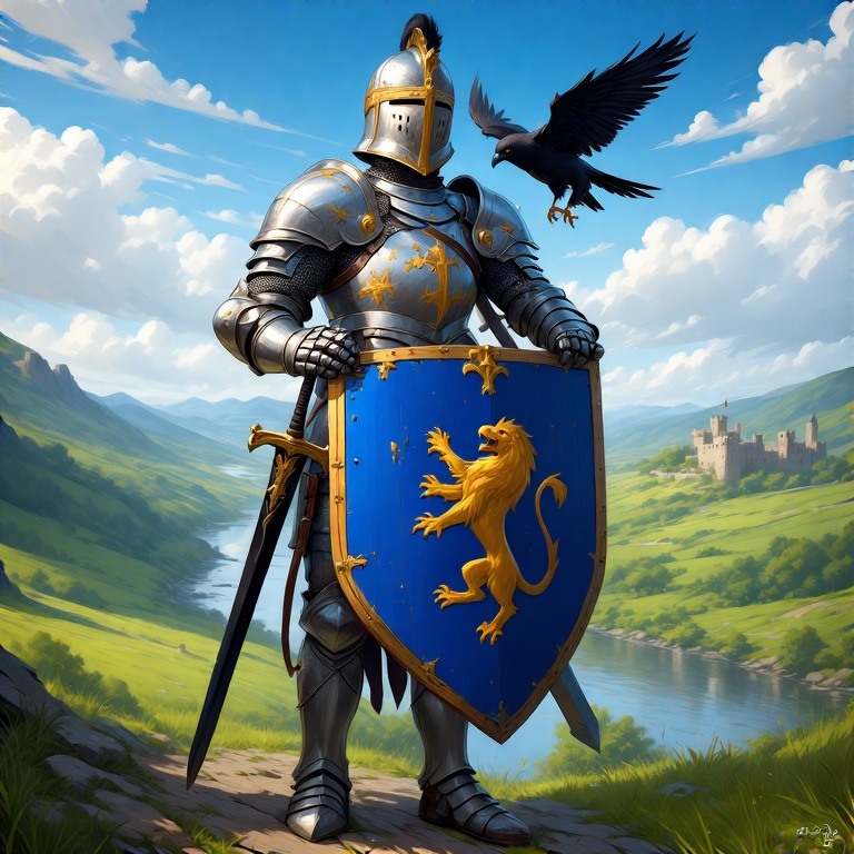 A-medieval-knight-in-shining-a-20