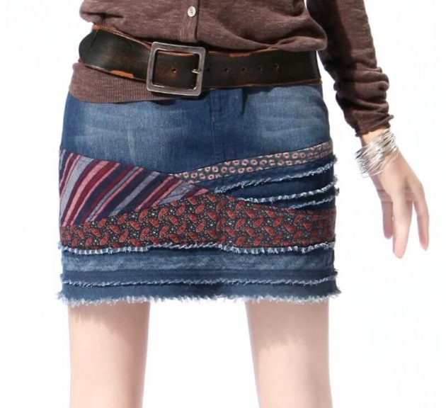 Джинсовая юбка с пуговицами спереди. С чем носить, как сшить своими руками из джинс