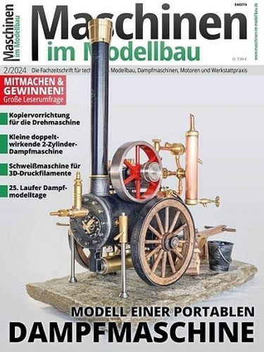 Cover: Maschinen im Modellbau Magazin No 02 2024