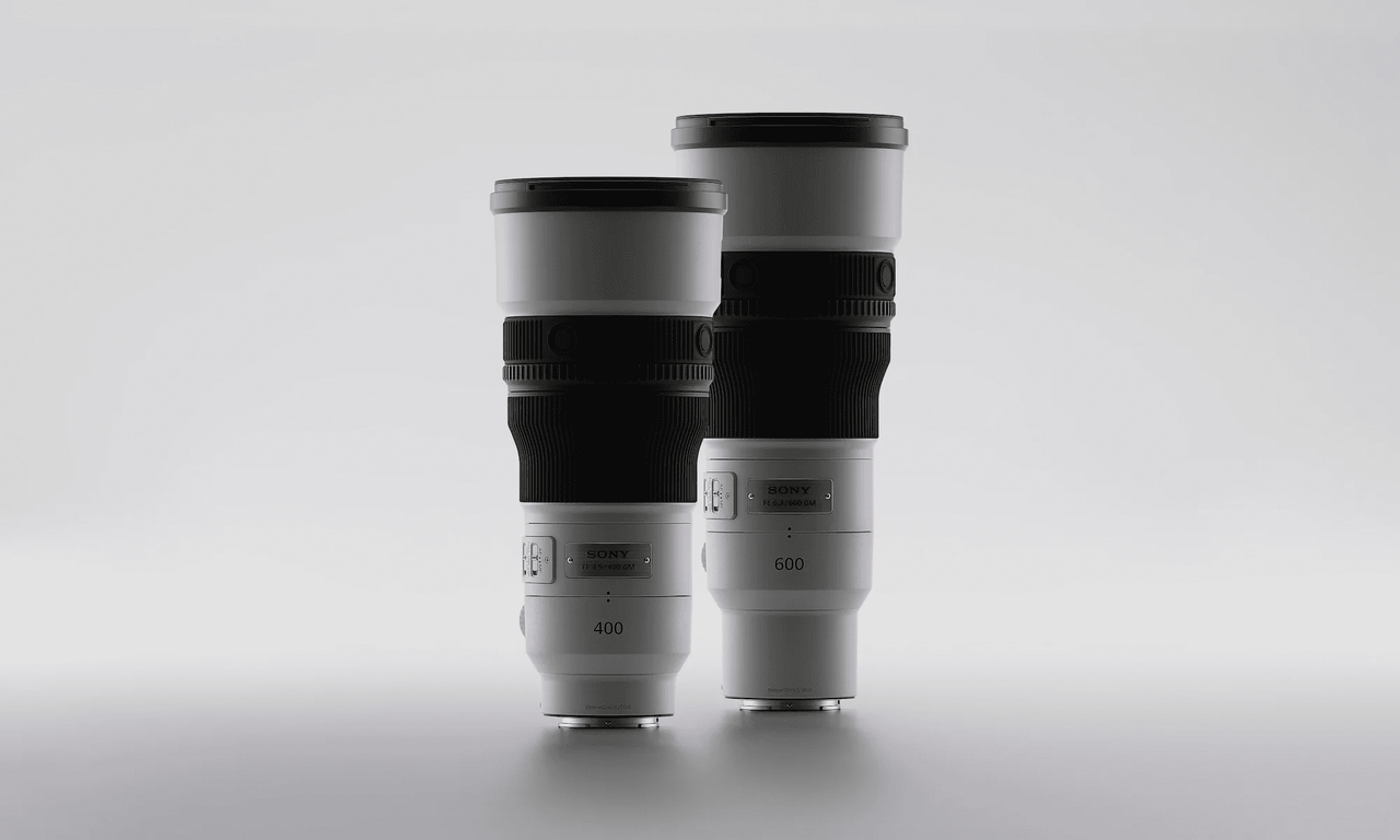 Sony FE 400mm f/4.5 GM OSS and FE 600mm f/6.3 GM OSS side by side