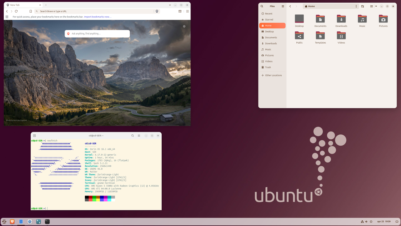 Zorin OS 18 1 2026 04 25