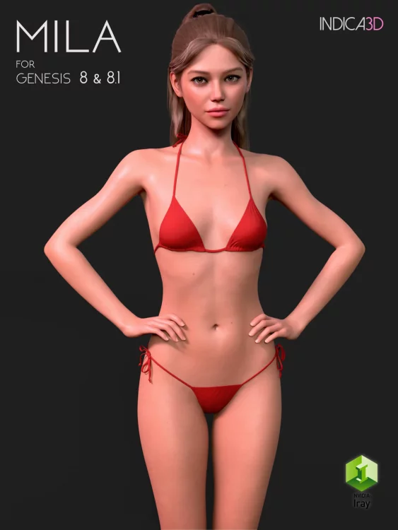 I3D Mila for Genesis 8 and 8.1 Female