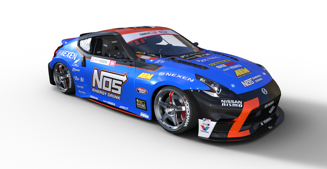 Nissn 370 Z Drift for Daz3D