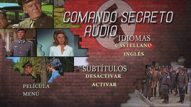 2 - Comando Secreto [DVD9Full] [PAL] [Cast/Ing] [Sub:Cast] [1968] [Bélico]