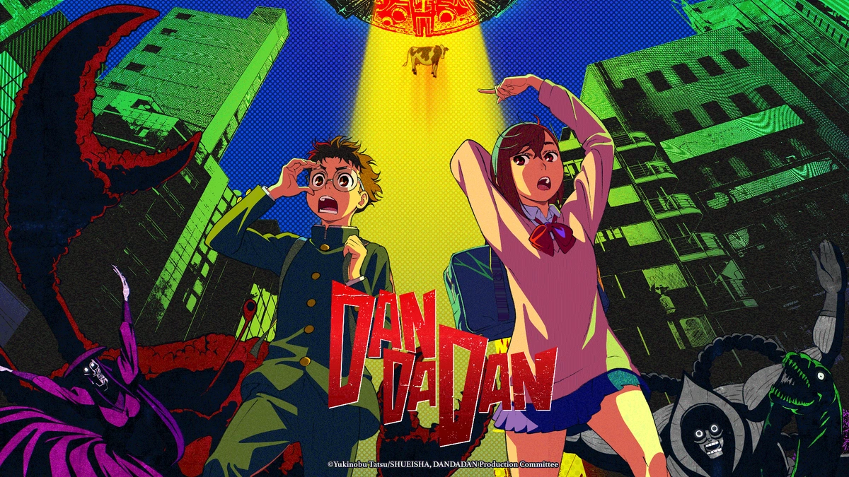 Capa da notícia sobre: Data de lançamento do anime DAN DA DAN na Crunchyroll é revelada