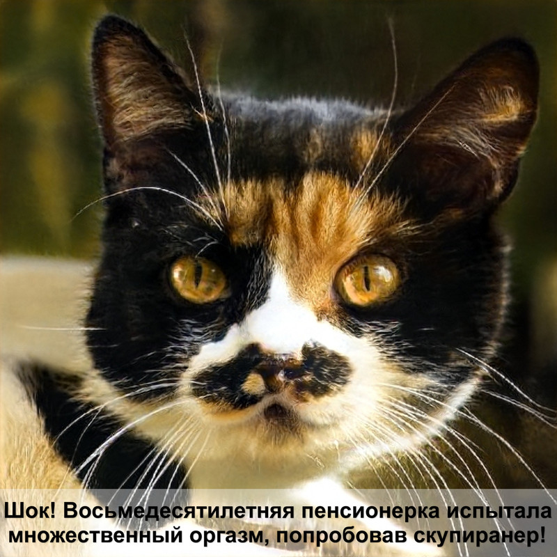 кошки с необычным окрасом