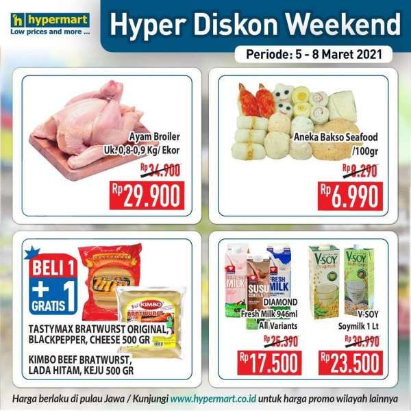Katalog Promo Hypermart 5-8 Maret 2021 

