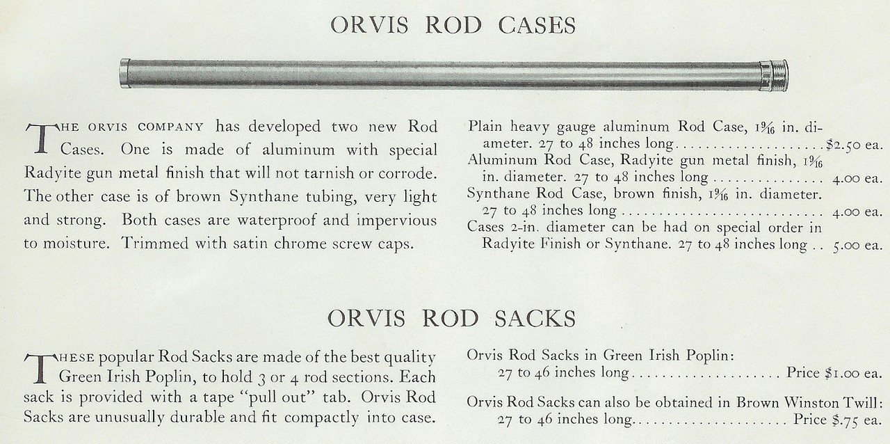 Tube - 1940 Catalog Except