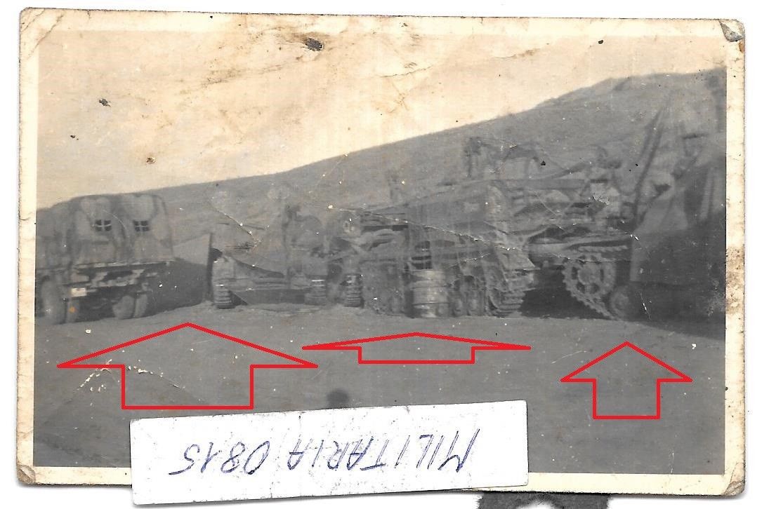 Foto 1943 Krim 60 cm MÖRSER THOR PANZER IV Munitionsschlepper m 