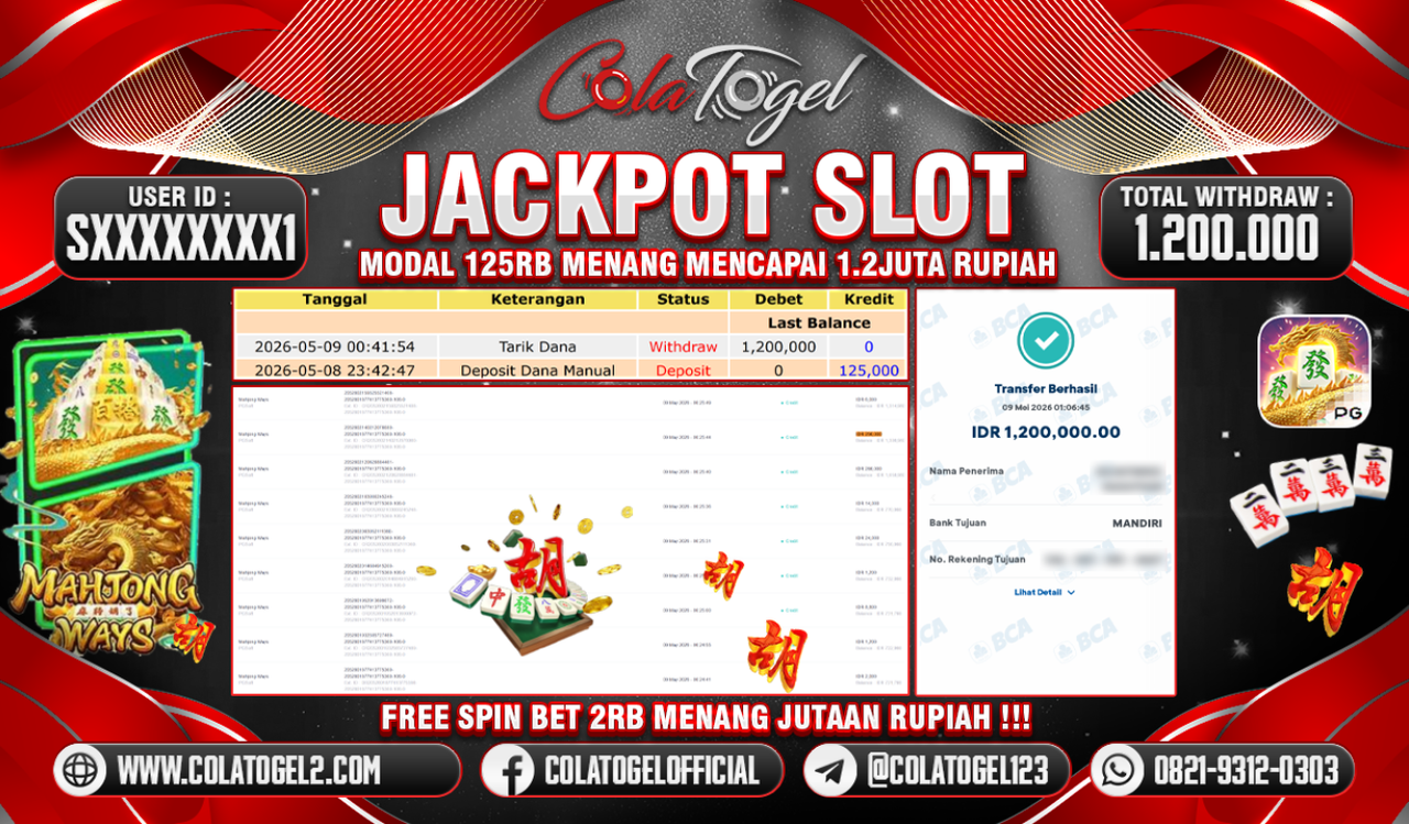 JACKPOT SLOT GACOR!!
