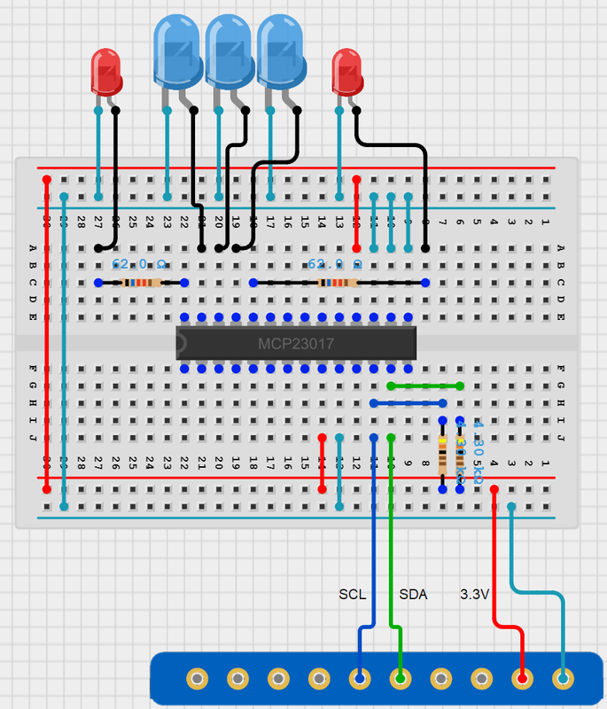 LED diagram