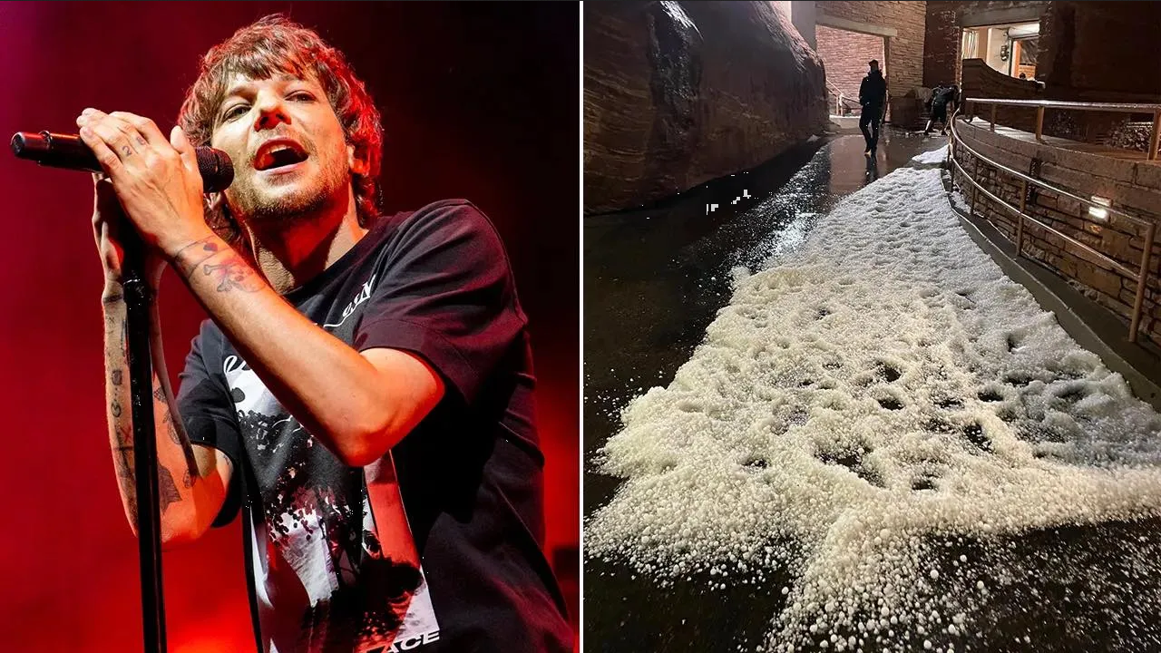Decenas de heridos en concierto de Louis Tomlinson; por fuerte tormenta de granizo