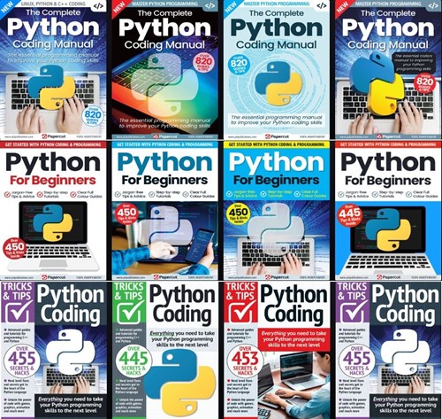 Python The Complete Manual, Tricks And Tips, For Beginners – 2023 Full Year Issues Collection