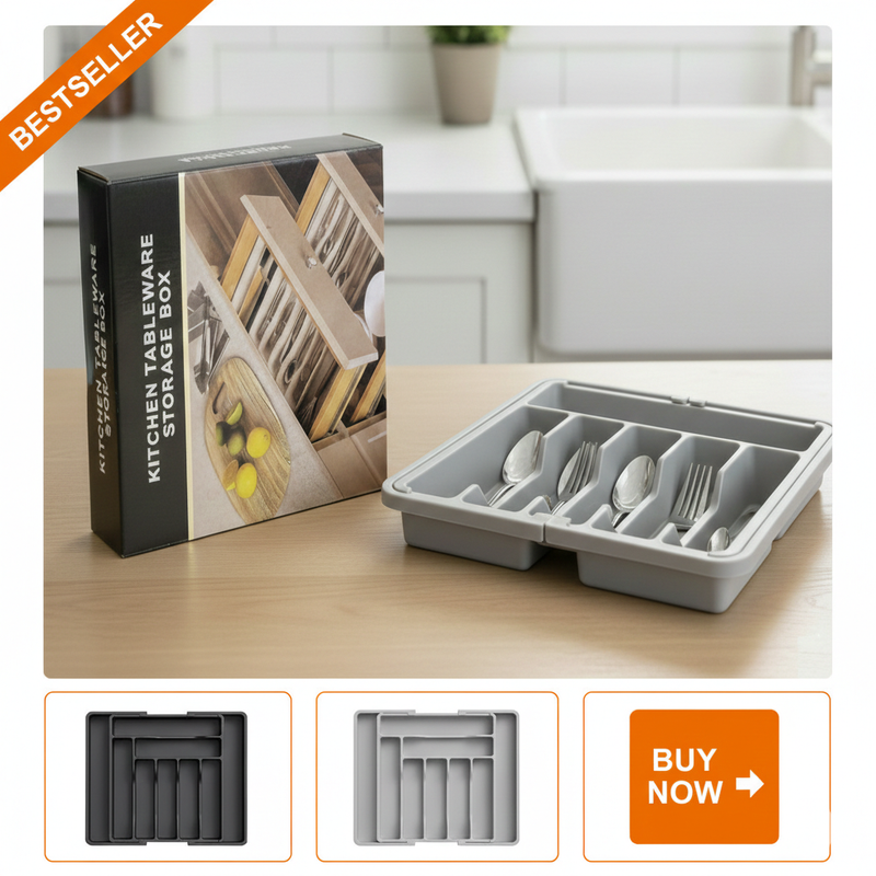 Buy Now – Expandable Cutlery Organizer