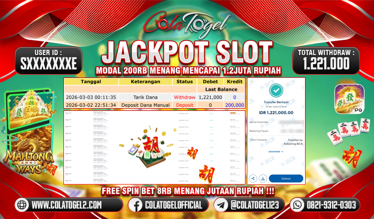 JACKPOT SLOT GACORR!!