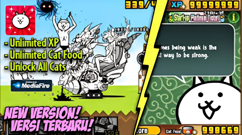 The Battle Cats Mod gameplay screenshot