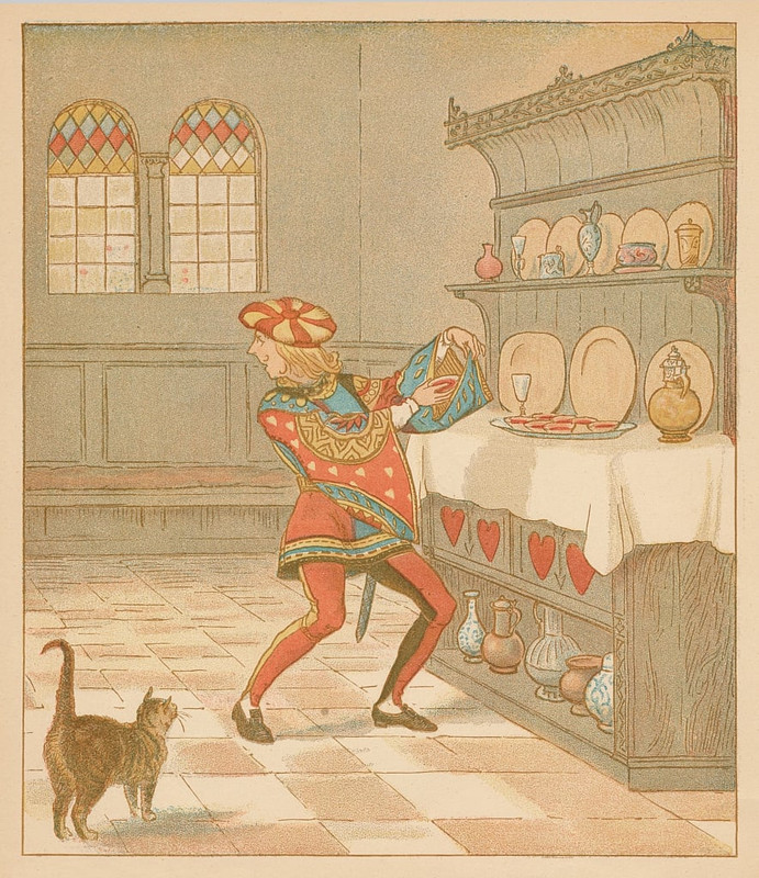 Randolph_Caldecott_-_The_Knave_of_Hearts_He_stole_those_Tarts_1880_-_(MeisterDrucke-792990)