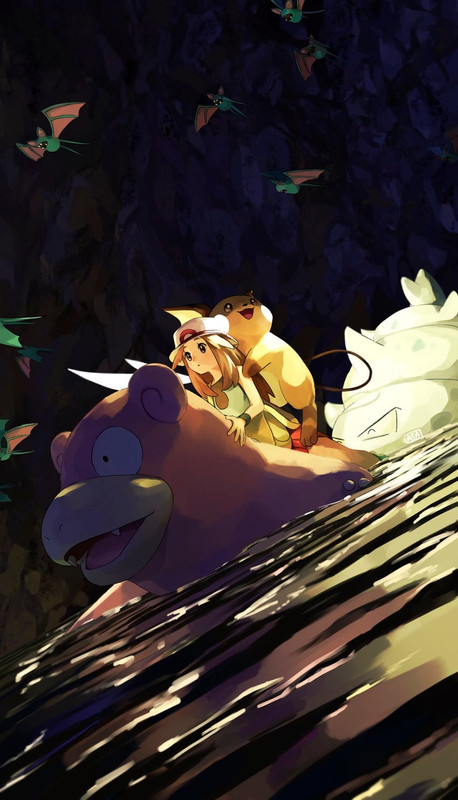leaf-raichu-zubat-and-slowbro-pokemon-an