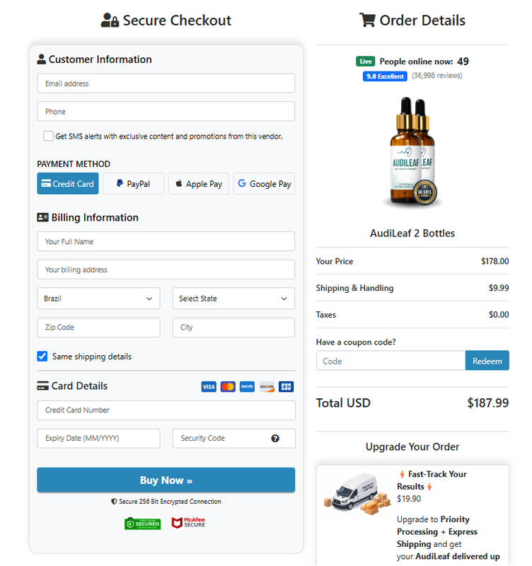 Where to buy AudiLeaf