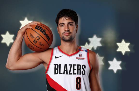 Portland Trail Blazers forward Deni Avdija