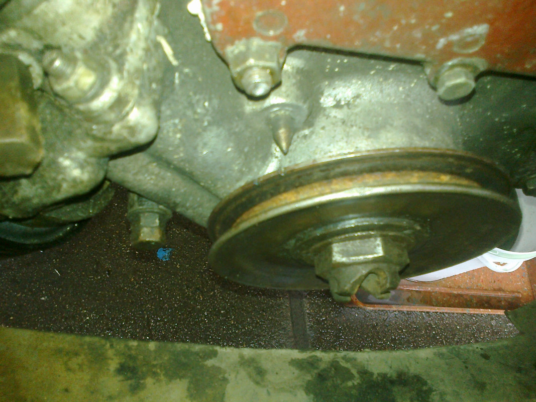 Метка на шкиве