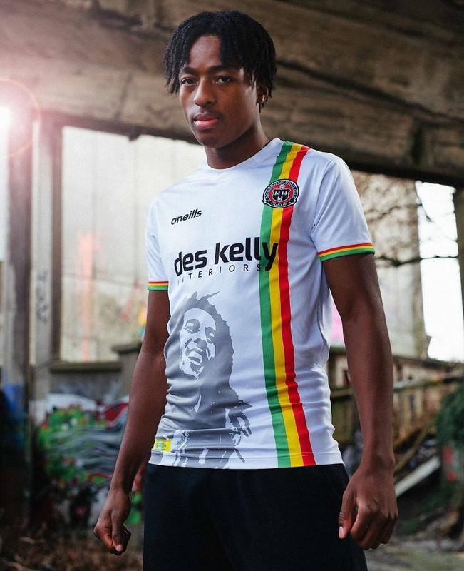 Un club de Irlanda utilizará jersey en honor a Bob Marley