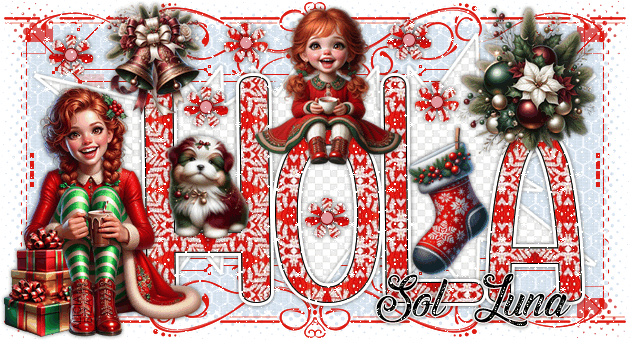 Hola Christmas Kids solluna