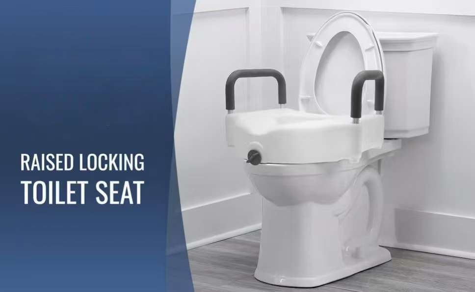 Asiento de inodoro elevado