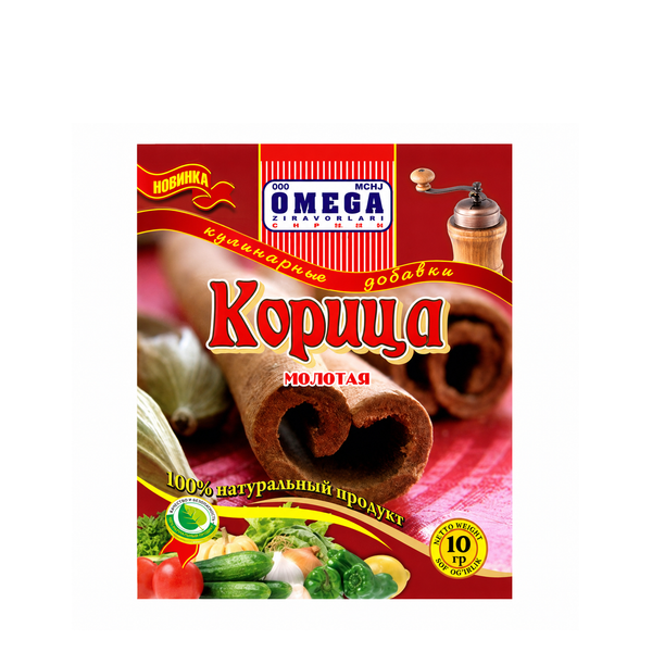 Корица Omega молотая 10 г