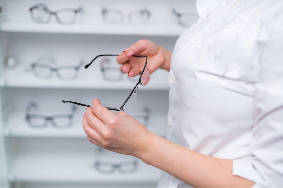 prescription glasses