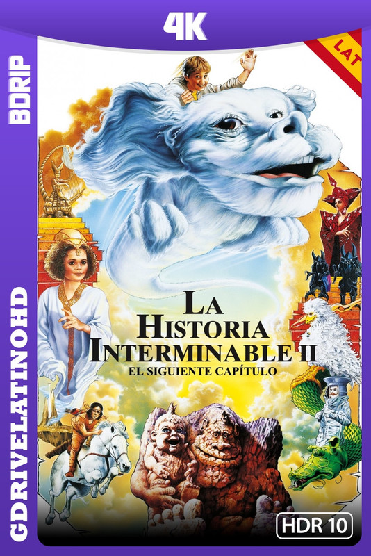 La Historia sin Fin II (1990) BDRip 4K HDR10 Latino-Inglés