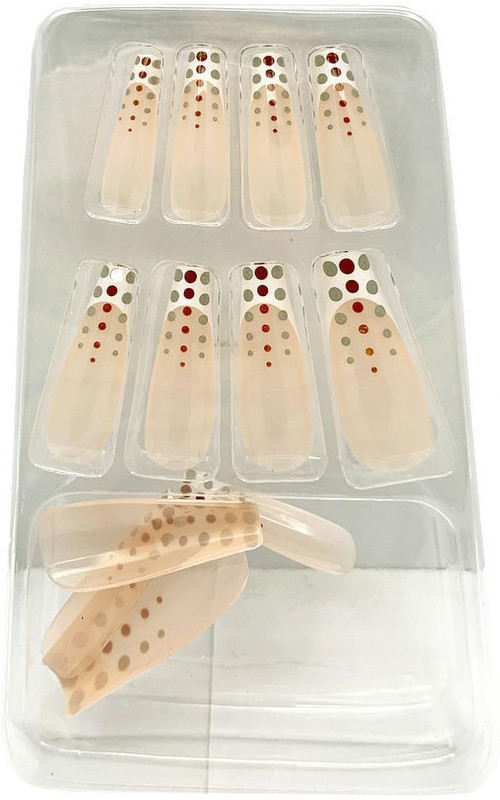 Daily Use Ballerina Nails 12pcs Designer (desert Sand)