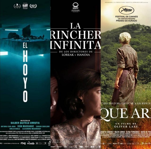 EL HOYO, LA TRINCHERA INFINITA O LO QUE ARDE: ¿QUÉ PELÍCULA DEBERÍA REPRESENTAR A ESPAÑA EN LOS OSCAR?